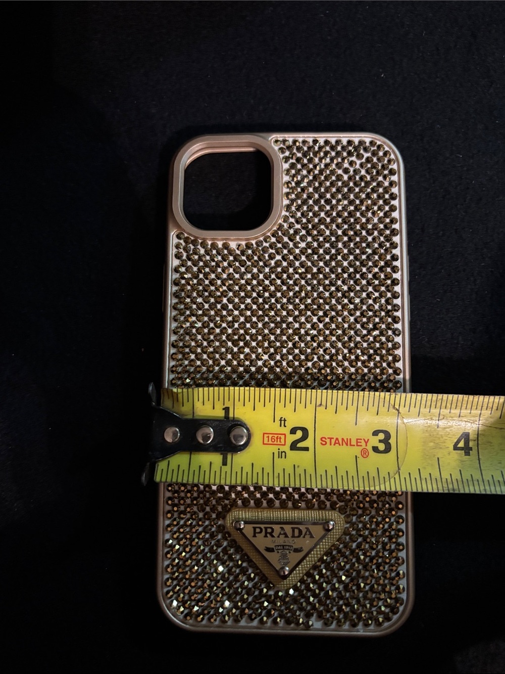 Fashion Phone Case Gold Embellishment Iphone - Picture 4 of 5